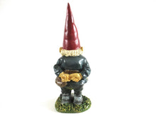 UpperDutch:Gnome,Garden Gnome statue 10 Inch after a design by Rien Poortvliet, David the Gnome.