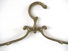 UpperDutch:Bride Hanger,1 (one) Brass Clothes Hanger, Clothes Hangers, Antique French Coat hanger, Wedding dress hanger.