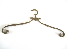 UpperDutch:Bride Hanger,1 (one) Brass Clothes Hanger, Clothes Hangers, Antique French Coat hanger, Wedding dress hanger.