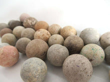 UpperDutch:,Set of 30 Antique Clay Marbles, Antique marbles.