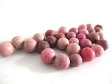 UpperDutch:,Set of 30 Pink Antique Clay Marbles.