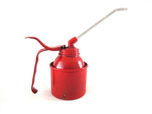 UpperDutch:Home and Decor,Vintage Red Oil Can, Pump, made in West-Germany