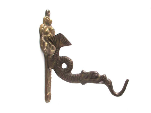 UpperDutch:Wall hook,Antique Wall hook, Men and Woman, Towel hook, Coat rack supply - Fish - Storage.