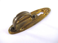 UpperDutch:Pull,Antique Keyhole cover, Drawer Handle, Old Key Hole Plate, Escutcheon.