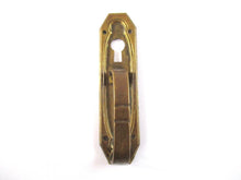 UpperDutch:Pull,Authentic Brass Antique Keyhole cover, Drawer Handle, Old Key Hole Plate, Escutcheon, Drop pull
