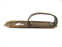 UpperDutch:Pull,Authentic Brass Antique Keyhole cover, Drawer Handle, Old Key Hole Plate, Escutcheon, Drop pull