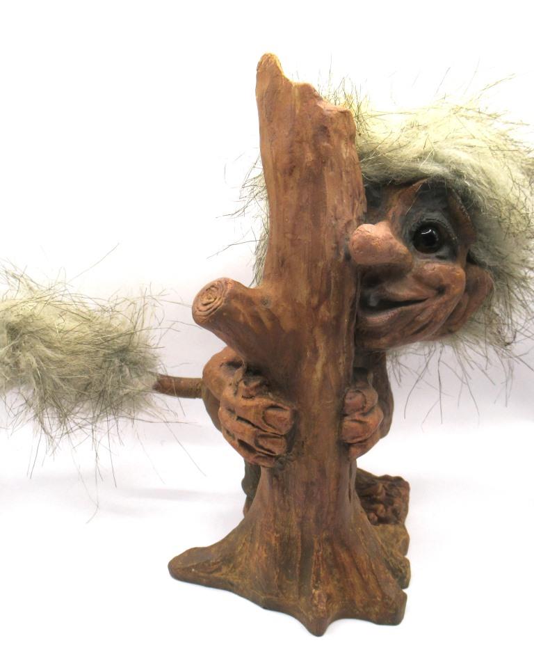 Nyform Troll nr 174 handmade in Norway (Goblin, Gremlin, Hob, Imp, Gnome, Hobgoblin, Elf, Pixy)