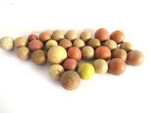 UpperDutch:,Set of 30 Antique Clay Marbles, Antique marbles.