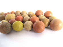 UpperDutch:,Set of 30 Antique Clay Marbles, Antique marbles.