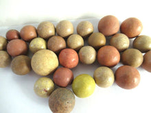 UpperDutch:,Set of 30 Antique Clay Marbles, Antique marbles.