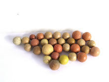 UpperDutch:,Set of 30 Antique Clay Marbles, Antique marbles.