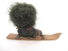 Fosse Troll number 117 handmade in Norway, Ski, Boot (Goblin, Gremlin, Hob, Imp, Gnome, Hobgoblin, Elf, Pixy) #89AG198K3