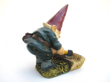Garden Gnome with Axe, Lumberjack after a design by Rien Poortvliet, David the Gnome.