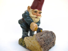 Garden Gnome with Axe, Lumberjack after a design by Rien Poortvliet, David the Gnome.