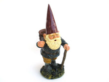Gnome statue with basket, Garden Gnome after a design by Rien Poortvliet, David the Gnome.