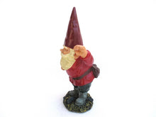 David the Gnome after a design by Rien Poortvliet, Collectible Gnome holding a lantern, Garden Gnome.