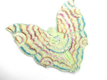 UpperDutch:,Fairy Applique, butterfly applique, 1930s embroidered applique. Vintage patch, sewing supply, crazy quilt, antique.