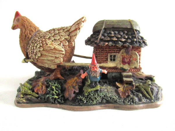 UpperDutch:Gnome,'On Vacation' Gnome family, Classic Gnomes Villages series designed by Rien Poortvliet