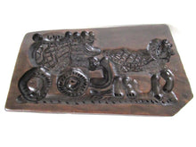 UpperDutch:Cookie Mold,Springerle, Large 24 Inch Wooden cookie mold, Horse and carriage, Dutch Folk, Bakery Decor, Shop Window.