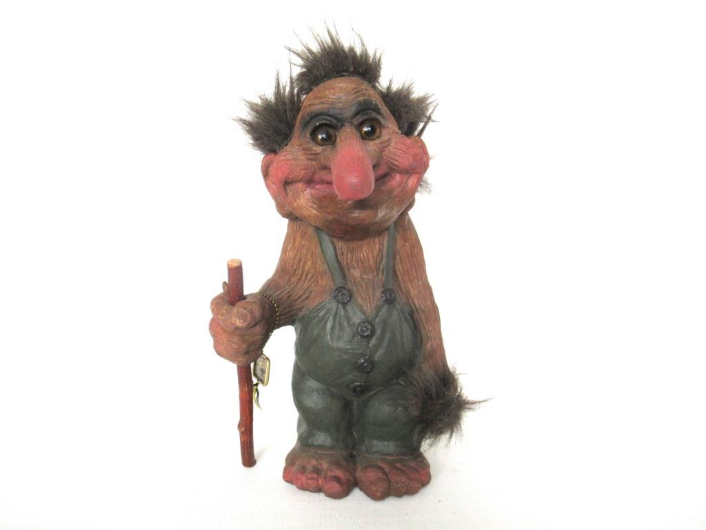 Nyform Troll nr 111 handmade in Norway (Goblin, Gremlin, Hob, Imp, Gno ...