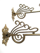 UpperDutch:Candelabra,Antique Solid Brass Victorian Piano Wall Sconces, Candle holders.