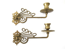 UpperDutch:Candelabra,Antique Solid Brass Victorian Piano Wall Sconces, Candle holders.