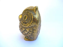 Owl Figurine, Vintage Brass Owl Figurine #89BGDAK3