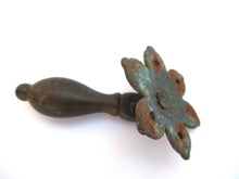 Drawer Handle. Antique rusty Drop pull