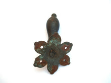 Drawer Handle. Antique rusty Drop pull