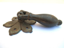 Drawer Handle. Antique rusty Drop pull