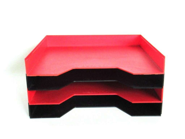 UpperDutch:,Record Storage. Set of 4 Stack-able Vinyl Record Holders for 12