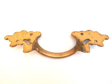 Vintage brass Drawer Pull, Cabinet hardware