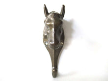 UpperDutch:,Horse Head Coat Hook, Horse, Solid Brass Horse Head Wall hook, Coat hook, Hanger, equestrian.