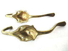 UpperDutch:,Set of 2 pcs Lion hooks Solid Brass Lion Head Wall hook - Coat hooks. Decorative animal storage solution, coat hangers.