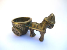Vintage Brass Donkey Figurine