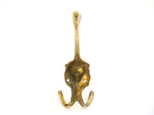 Lion Head Wall hook, Solid Brass Coat hook