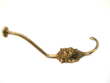 Lion Head Wall hook, Solid Brass Coat hook