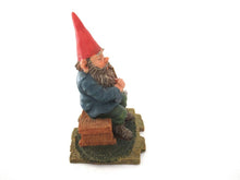 UpperDutch:Gnome,'Grandfather' Pipe smoking gnome figurine. Part of the Classic Gnomes & Friends series designed by Rien Poortvliet