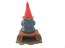 UpperDutch:Gnome,'Grandfather' Pipe smoking gnome figurine. Part of the Classic Gnomes & Friends series designed by Rien Poortvliet
