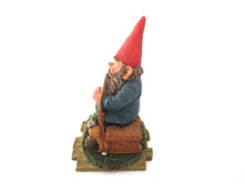 UpperDutch:Gnome,'Grandfather' Pipe smoking gnome figurine. Part of the Classic Gnomes & Friends series designed by Rien Poortvliet