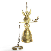 Solid Brass Hanging Door Bell. Entrance bell, Porch bell, monastery bell