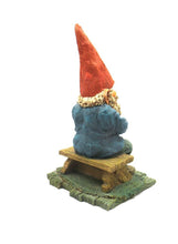 Gnome figurine Opa 'Relax and think happy thoughts' after a design by Rien Poortvliet 1996.