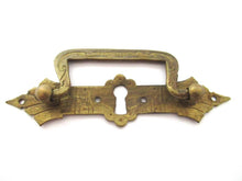 Brass Ornate Drawer Pull.
