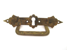 Brass Ornate Drawer Pull.