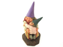 UpperDutch:Gnome,Classic Gnomes 'Corrina' Gnome figurine with baby after a design by Rien Poortvliet