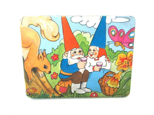 UpperDutch:Tin,David the gnome tin, storage tin, David and Lisa, Uniebroek, BRB.