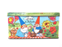 UpperDutch:Tin,David the gnome tin, storage tin, David and Lisa, Uniebroek, BRB.