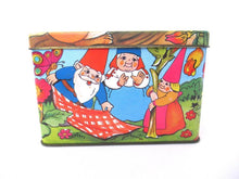 UpperDutch:Tin,David the gnome tin, storage tin, David and Lisa, Uniebroek, BRB.