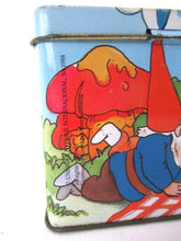 UpperDutch:Tin,David the gnome tin, storage tin, David and Lisa, Uniebroek, BRB.