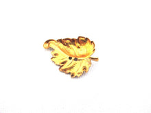 UpperDutch:Furniture applique,Set of 10 Antique Ornate Brass Leaves.